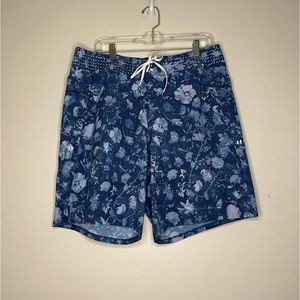 lululemon Current State Board Short 9' Blue Mens 36